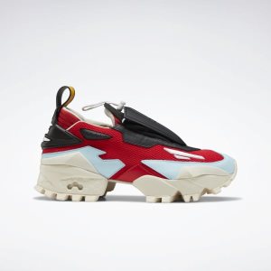 Adidasy Damskie Reebok Experiment 4 Fury Trail by Pyer Moss Czerwone/Czarne PL 01TADJW